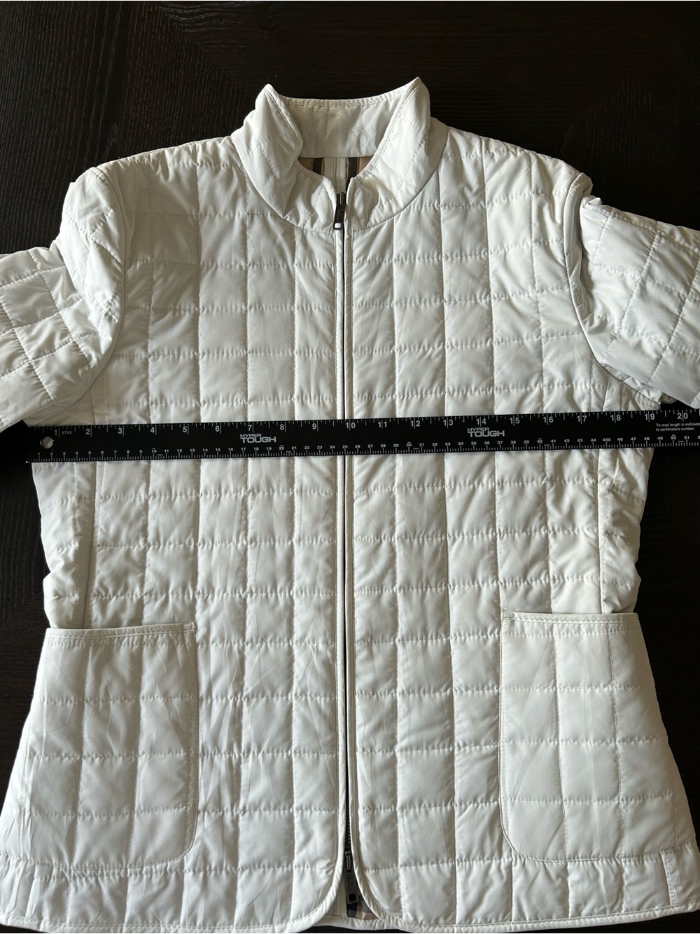 BURBERRY QUILTED NOVA CHECK JACKET SIZE 6 - Picture 11 of 12